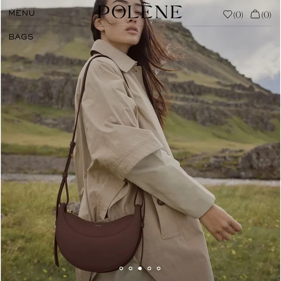 Polene Numero Dix purse - Sandalwood - Picture 5 of 13